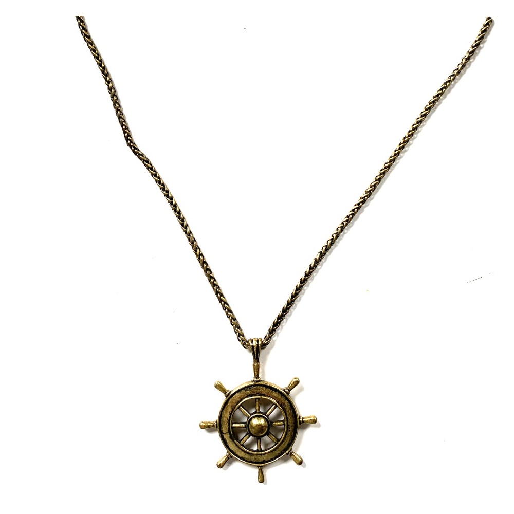 Madewell ship necklace